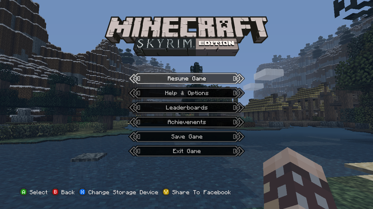 Correlaat jogger af hebben Skyrim meets Minecraft on Xbox 360 - GameSpot
