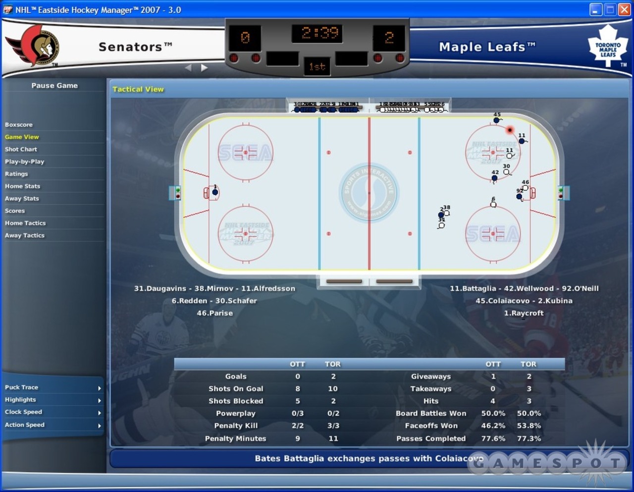 NHL Eastside Hockey Manager 2007 Review
