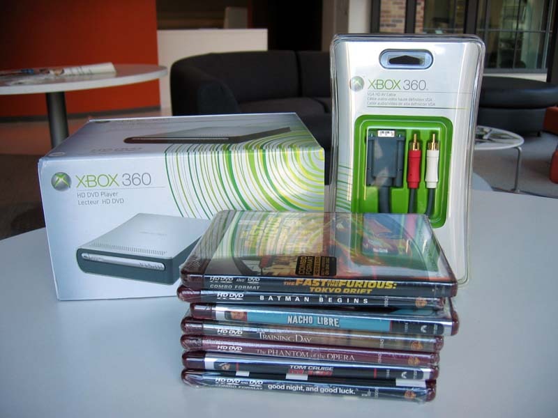 Xbox 360 HD DVD Player Hands-On - GameSpot