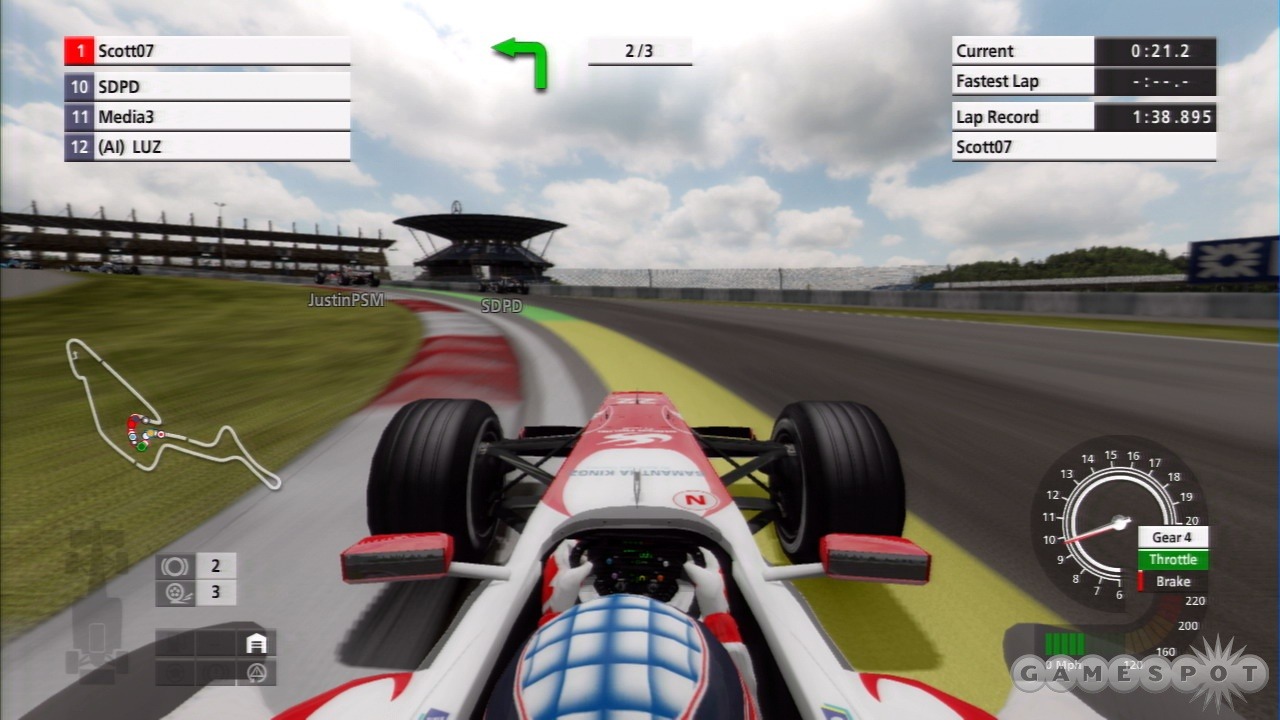 I will be strong Professor Transition Formula One Championship Edition Online Hands-On - GameSpot