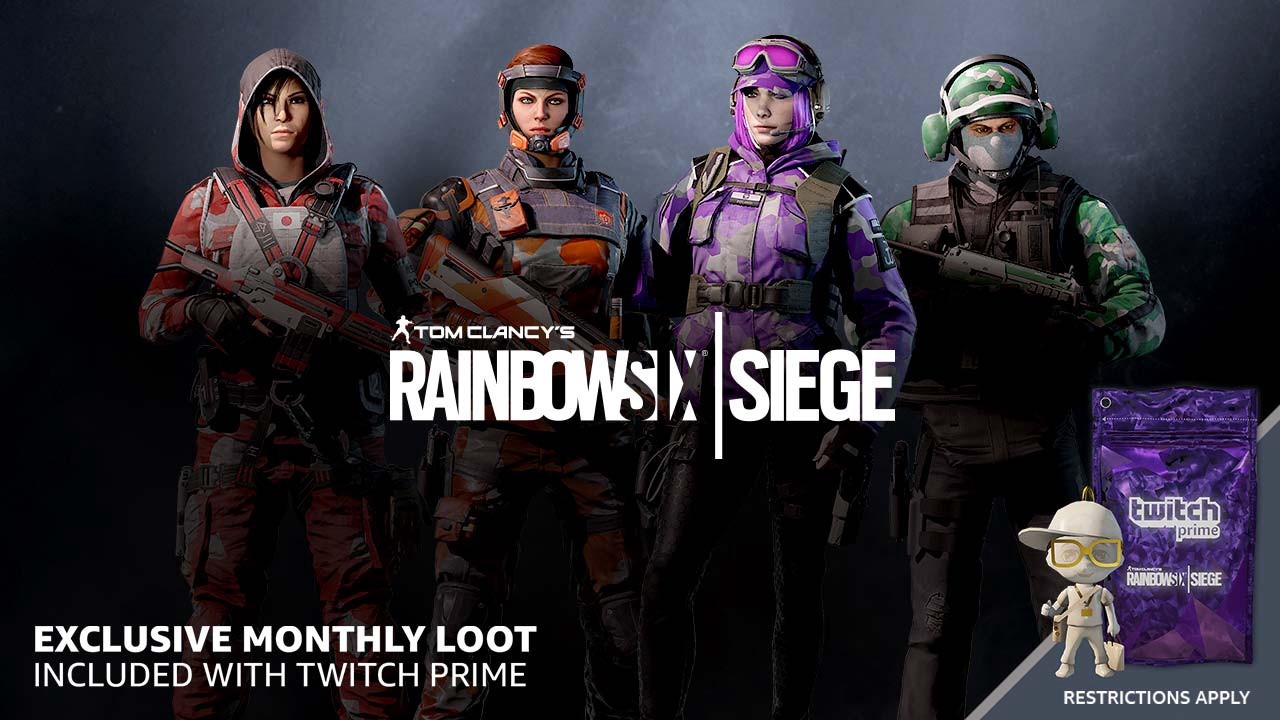 Cool Rainbow Six Siege Freebies For  / Twitch Prime Members - GameSpot