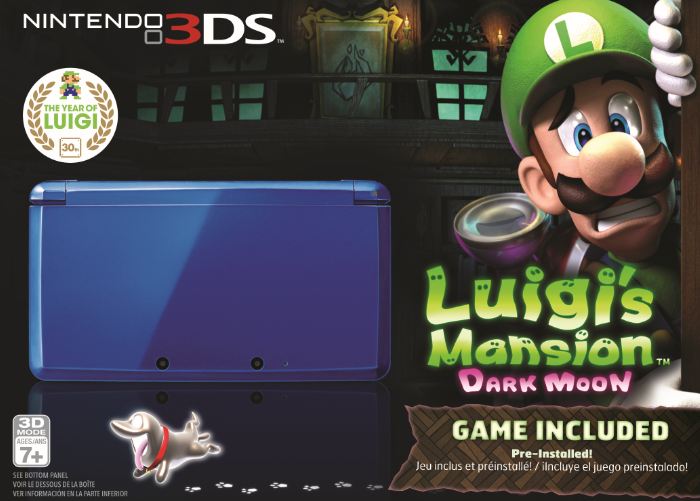 Nintendo reveals Luigi's Mansion: Dark Moon 3DS bundle - GameSpot