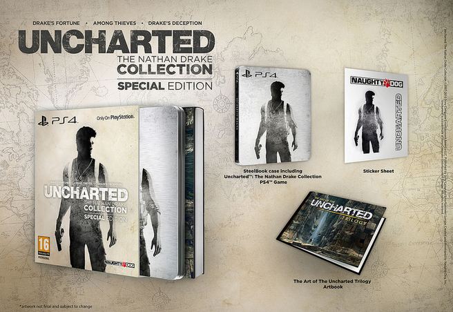 Uncharted PS4 Collection Getting Special Edition, At Least in Some Regions  - GameSpot