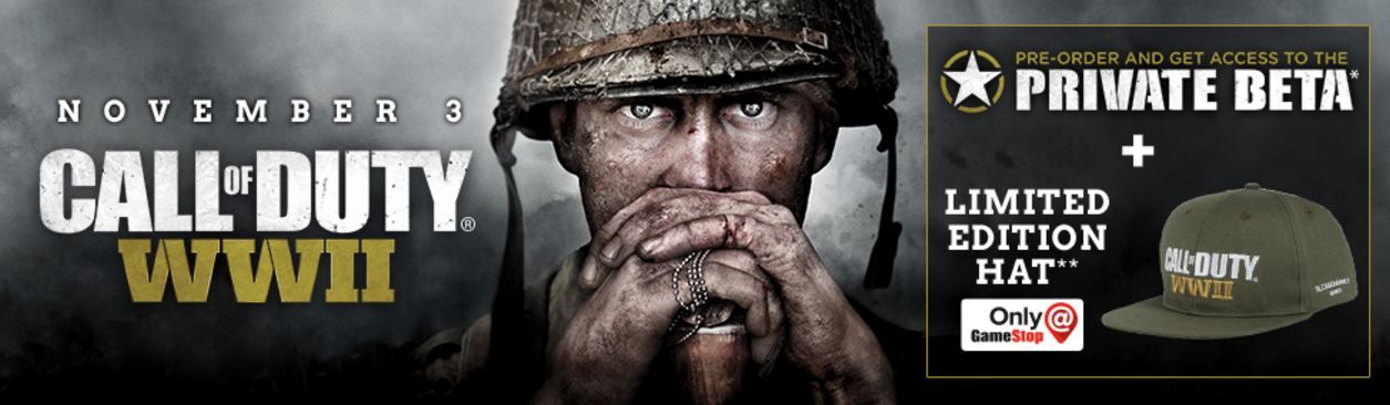 Call Of Duty: WW2 Digital Deluxe, Pro Edition Detailed; Preorder To Get  Into The Beta - GameSpot