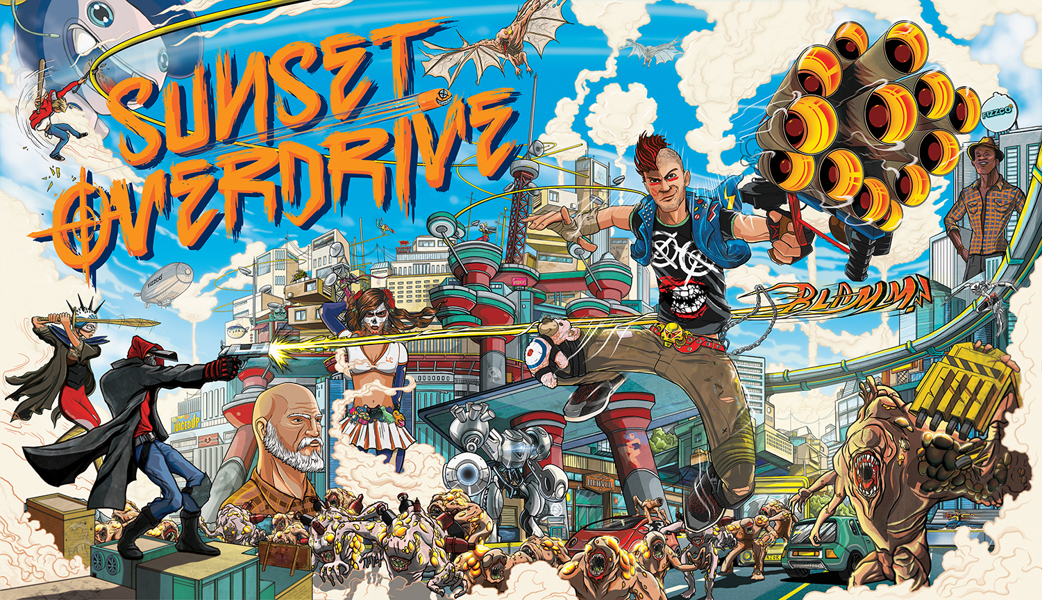 Sunset Overdrive's box art was a major challenge, Insomniac says - GameSpot