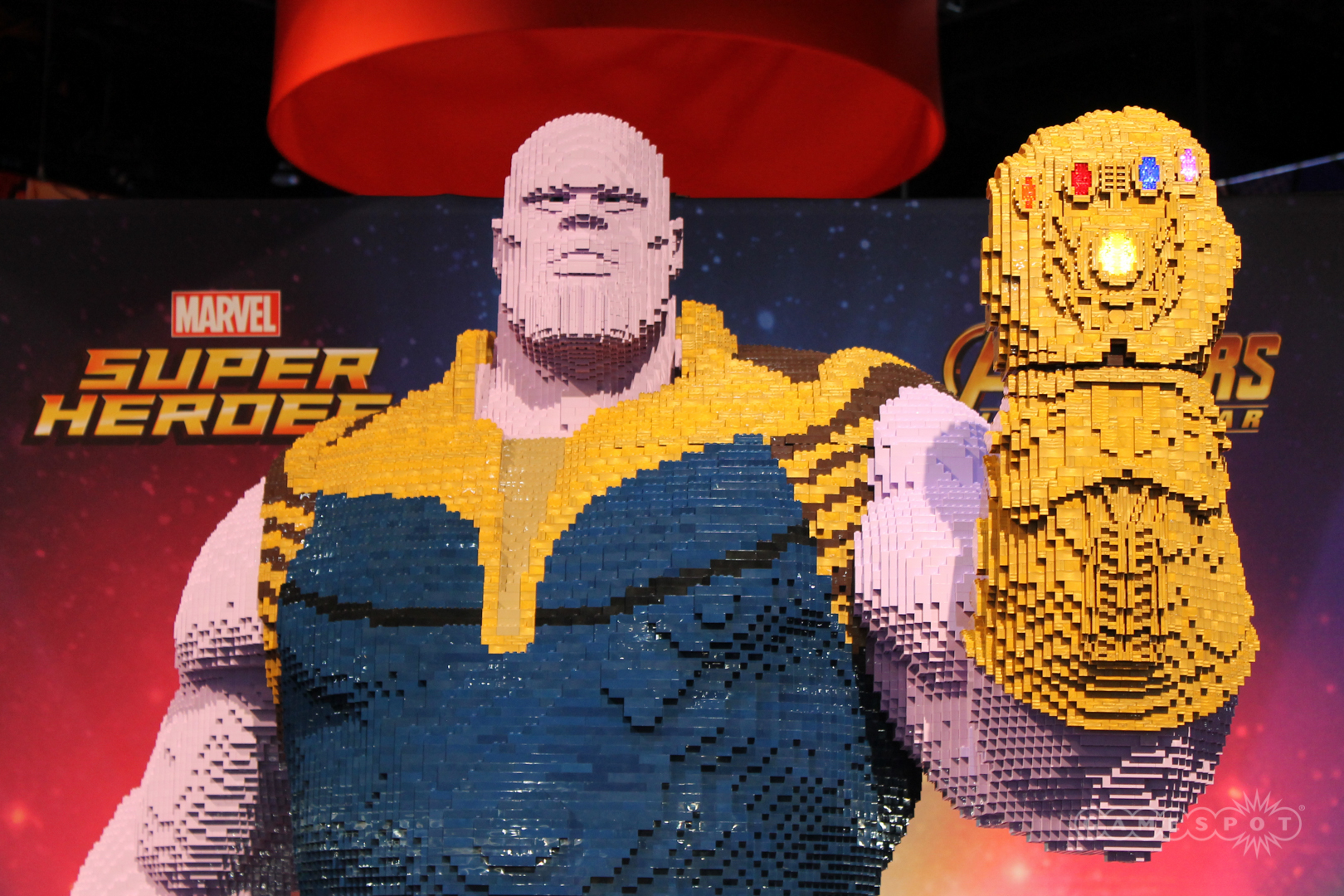 Comic-Con 2018: This Massive Lego Thanos Demands You Bow Before