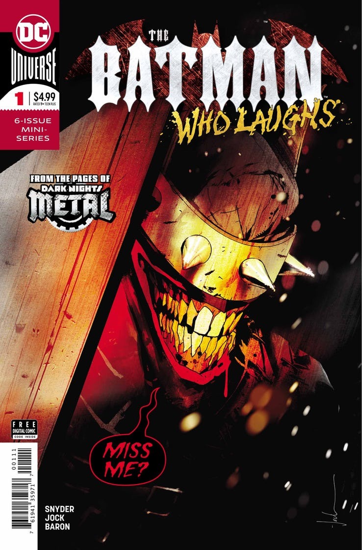 Broken Batmen And Joker Hybrids: DC Creators Explore Horror In Gotham City  - GameSpot