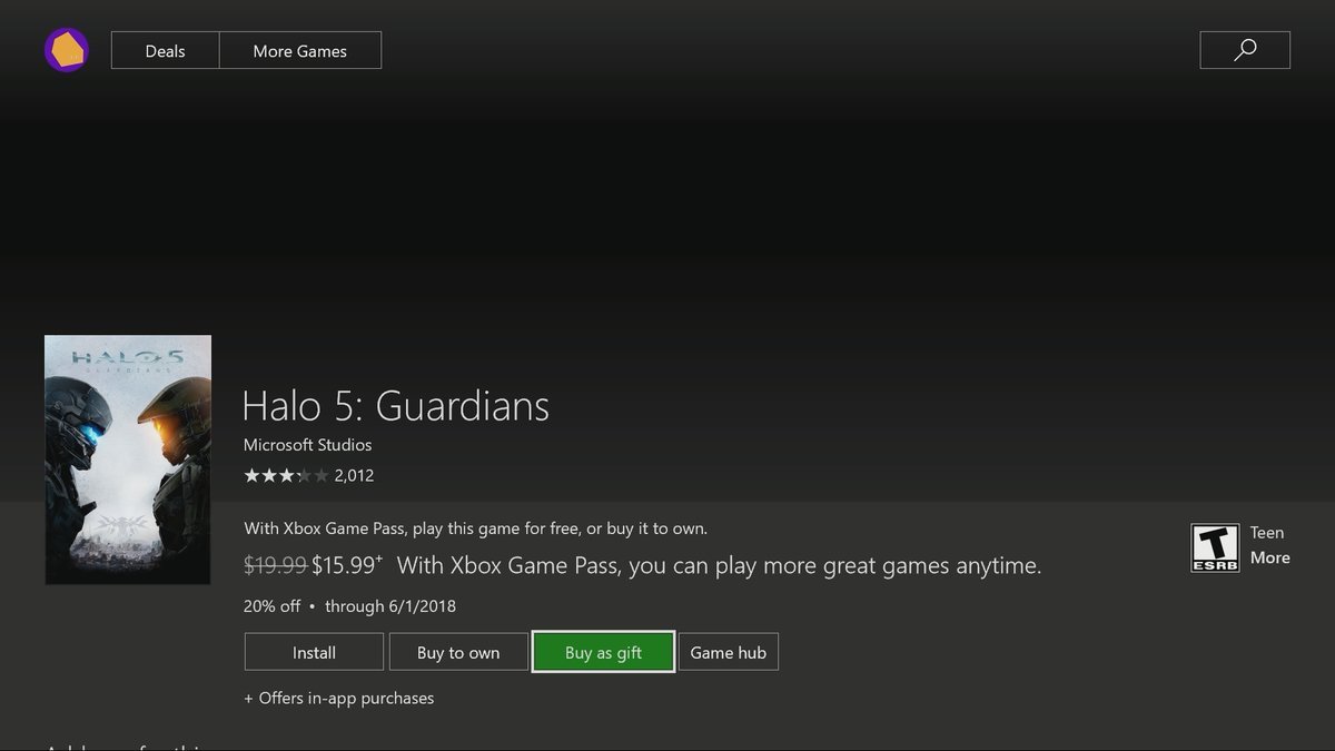 grijnzend Purper Chip Soon You'll Be Able To Gift Digital Games On Xbox One - GameSpot