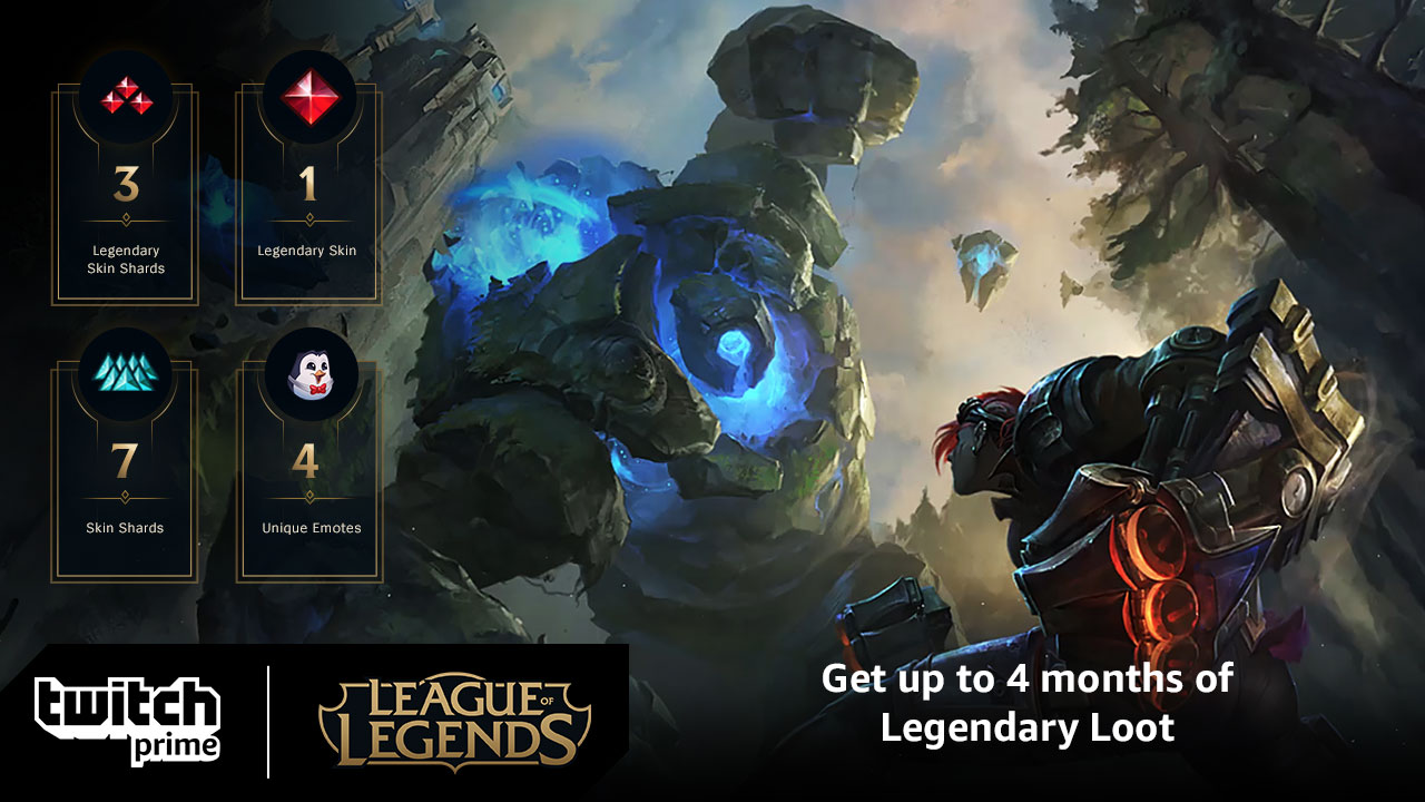 Amazon Prime Deal: Get 4 Months Of Free League Of Legends Loot - GameSpot