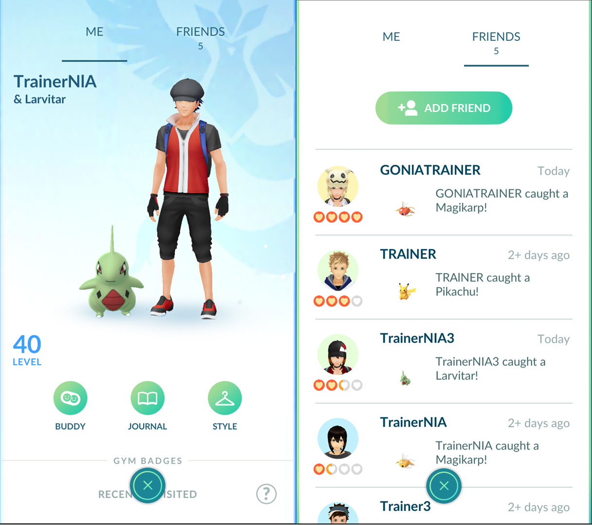 What's the maximum number of friends you can have in Pokémon GO