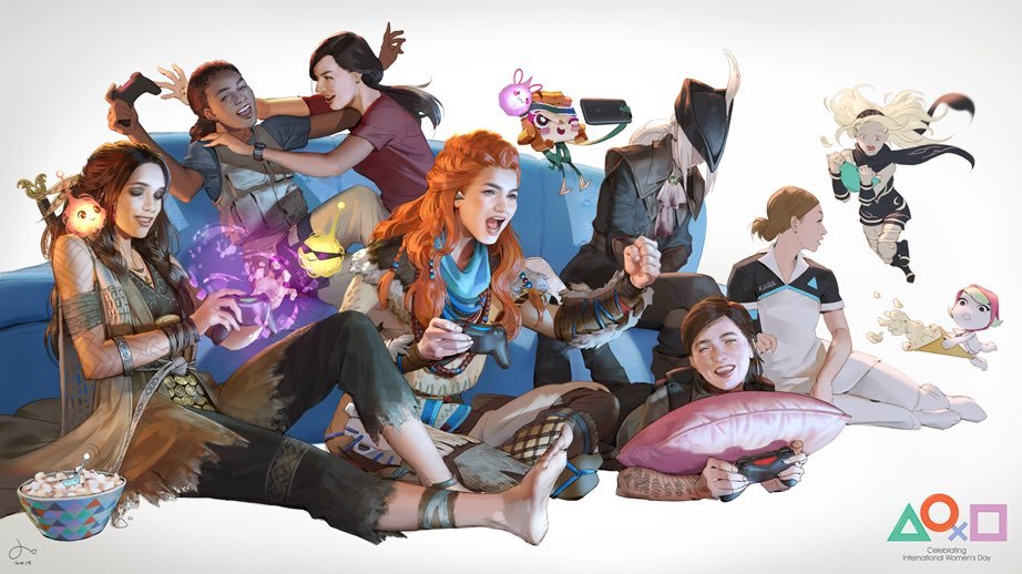 Sony Releases Free PS4 Theme To Celebrate International Women's Day -  GameSpot