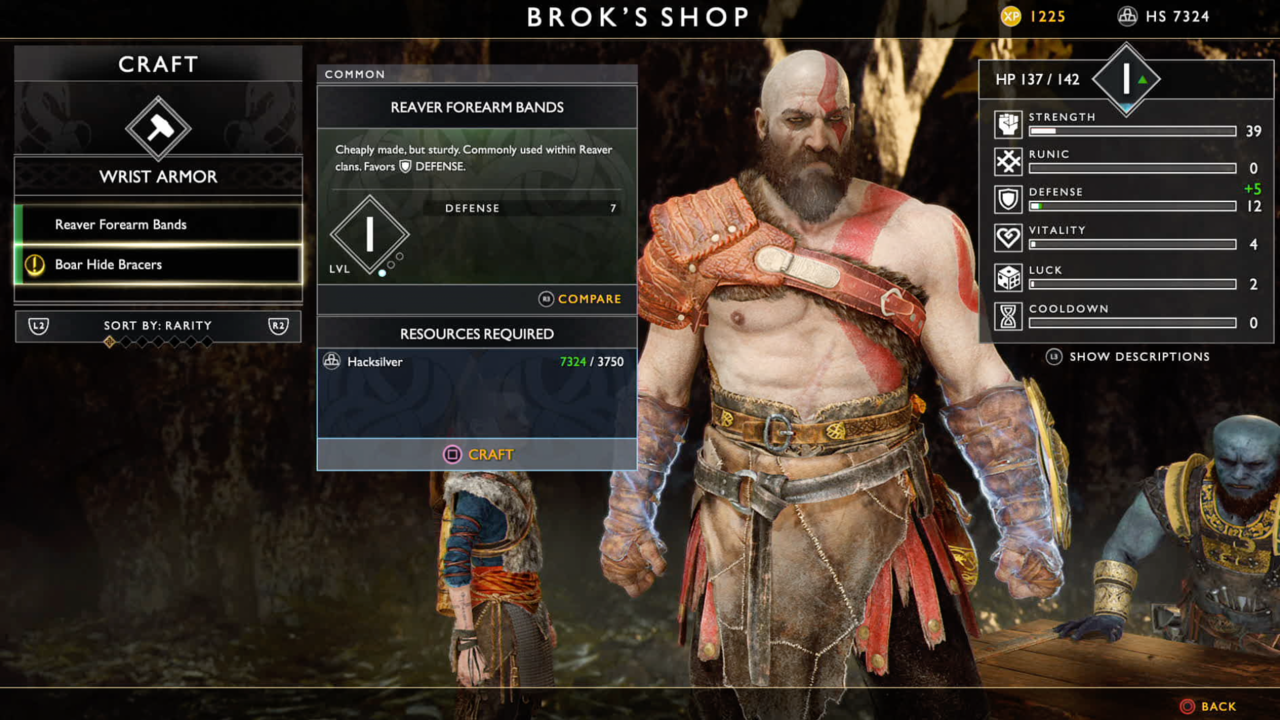 God Of War PS4 Guide: How Skills, Enchantments, And Armor Work - GameSpot