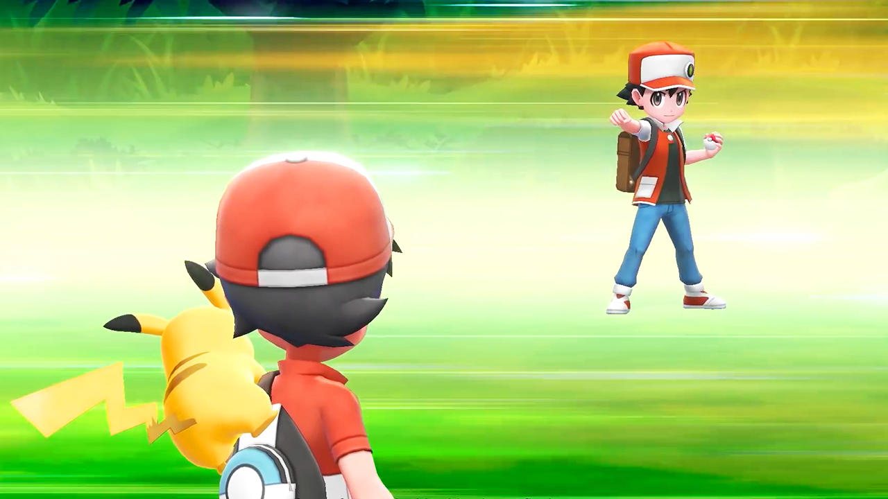 Pokemon Let's Go Pikachu & Eevee - Trainer Green Battle 