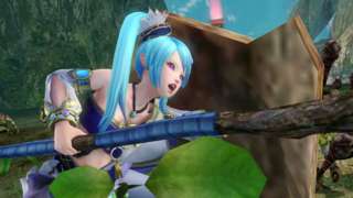 Hyrule Warriors - Lana and a Spear Gameplay Trailer