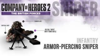 Company of Heroes 2: The British Forces - Sniper Trailer