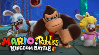 Mario + Rabbids Kingdom Battle - Donkey Kong Adventure Official Trailer | E3 2018