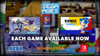 Sega Ages - Sonic The Hedgehog & Thunder Force IV Official Launch Trailer