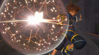 Kingdom Hearts 3 Gameplay - Hercules' Titan Boss Fight