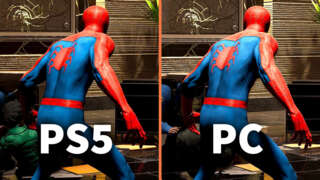 Marvel's Spider-Man - PS5 vs PC Max Settings Graphics Comparison