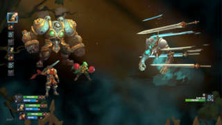 Battle Chasers: Nightwar - Boss Battle Gameplay
