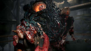 Resident Evil 2 PS4 Gameplay - G-Virus Monster Boss Battle