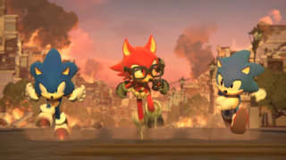 Sonic Forces Gameplay: Taking Down Eggman With A Custom Character - E3 2017