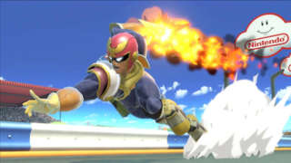 Super Smash Bros. Ultimate Classic Mode Gameplay: Captain Falcon Takes Down Giga Bowser