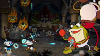 Cuphead - Co-Op Frog Fightin' Gameplay