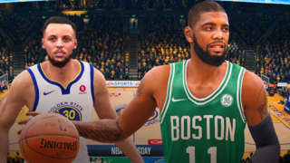 Watch 10 Minutes Of NBA Live 19 Gameplay Of The Warriors Vs Celtics