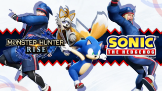 Monster Hunter Rise - Sonic The Hedgehog Collab