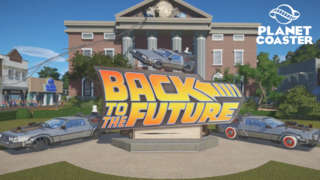 Planet Coaster - Back to the Future Time Machine Construction Kit