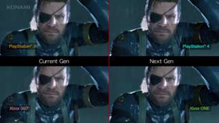 Metal Gear Solid V: Ground Zeroes Current/Next Graphic Comparisons