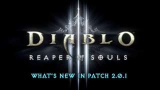 Diablo III - What's New in Patch 2.0.1