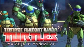 JS Teenage Mutant Ninja Turtles Lamp with Shade Mutants in Manhattan 