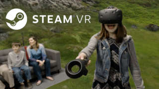 Steam VR featuring the HTC Vive