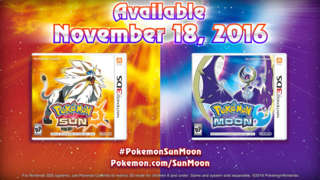 Pokemon Sun/Moon - Release Date Trailer