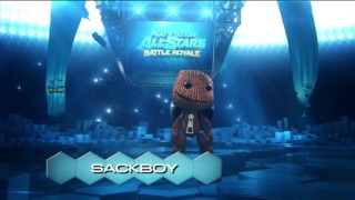 Sackboy brings the pain in Playstation All-Stars Battle Royale.