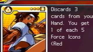 SNK vs. Capcom Card Fighters DS Gameplay Movie 1