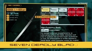 Metal Gear Rising: Revengeance - High-Frequency Blades Trailer