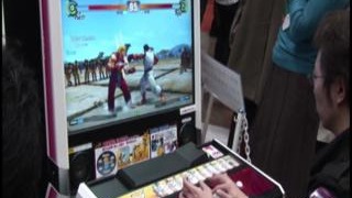 Street Fighter IV AOU 2008 Gameplay Movie 1