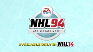 NHL 14 - NHL 94 Anniversary Mode Gameplay Trailer